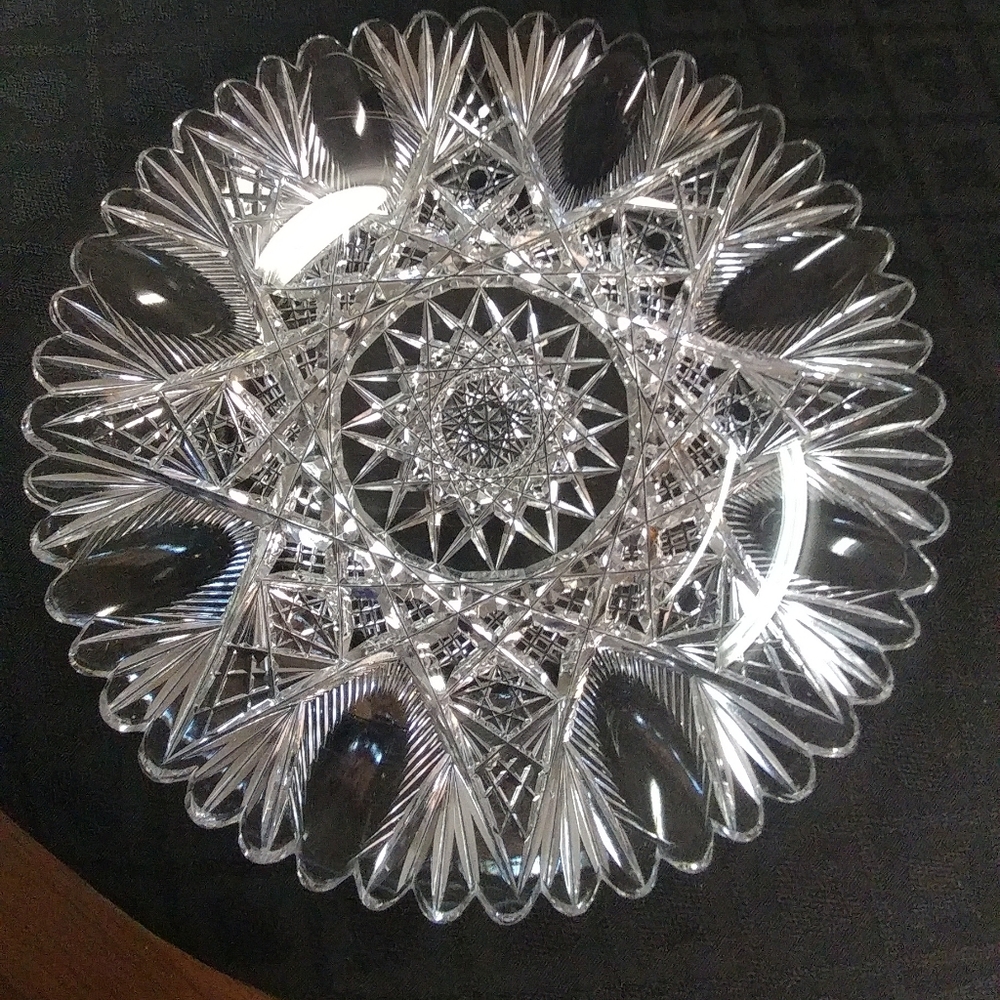 Gorham "King Edward" Cut Crystal, early 1900's